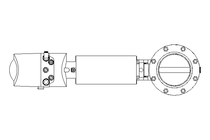 Butterfly valve B DN100 FVF NC E