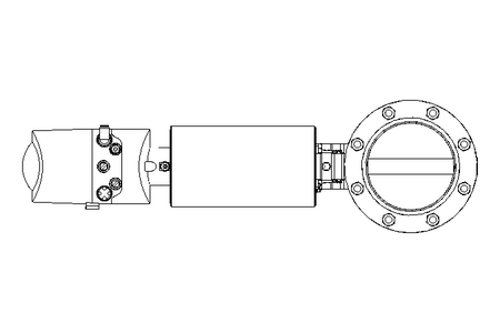 Butterfly valve B DN125 FVF NC E