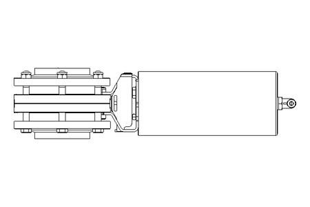 Butterfly valve B OD3.0 FVF NC E