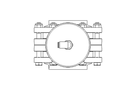 Butterfly valve B OD3.0 FVF NC E