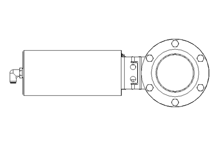 Butterfly valve B OD3.0 FVF NC E