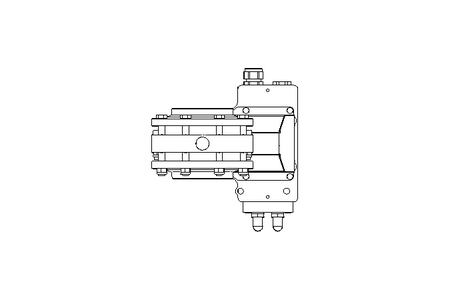 Butterfly valve BR DN080 FVF NC E