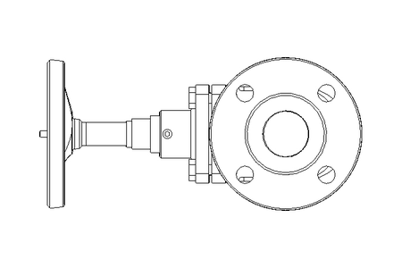 Stop valve DN050 PN16 MA BOA-H JS1025