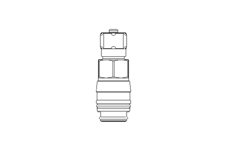 Quick coupling socket KD3-CK-4