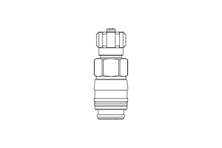 Quick coupling socket KD3-CK-4