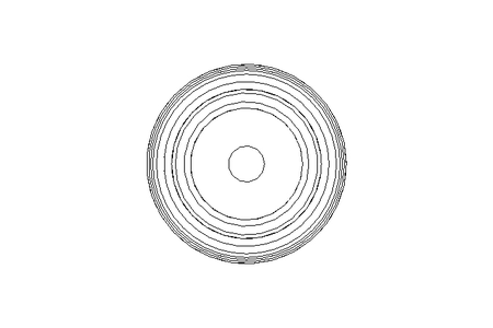 Kupplungsdose Schlauch LW4 Ms vernickelt