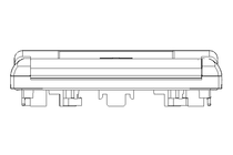 Rahmenmodul 2-fach MSDD schwarz