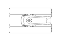 Kugelhahn G1/4 2/2-Wege mit Entlüftung