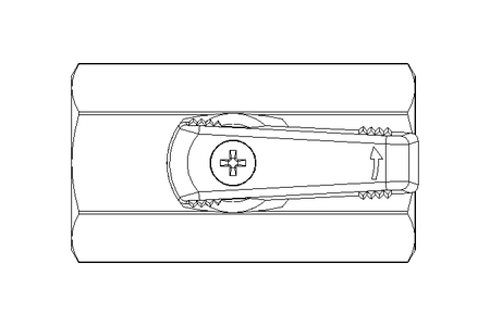 Kugelhahn G1/4 2/2-Wege mit Entlüftung