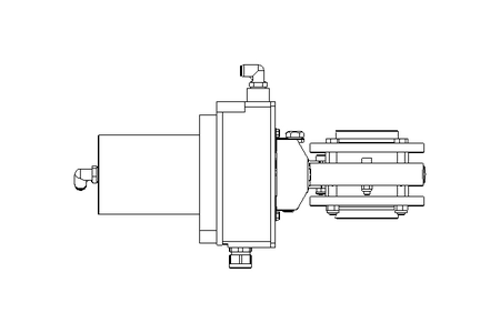 Butterfly valve BR DN065 FVF NC E