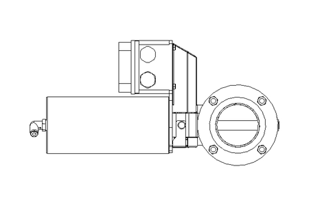 Butterfly valve BR DN065 FVF NC E