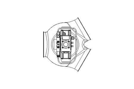 Two-way valve DN200