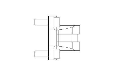 Swivel flange