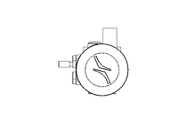 Butterfly valve B OD1.0 OVO NC E