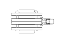 Butterfly valve B OD2.5 FVF MA E