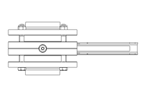 Butterfly valve B OD2.5 FVF MA E