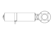 Butterfly valve B OD2.5 FVF NC E