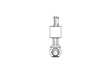 Aseptic seat valve SA DN065 130 NC H