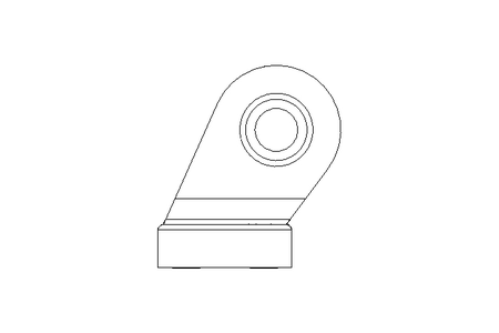 Clevis foot mounting