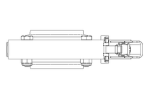 Butterfly valve B DN065 WVW MA F