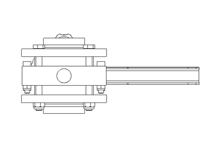 Butterfly valve B DN050 FVF MAV E