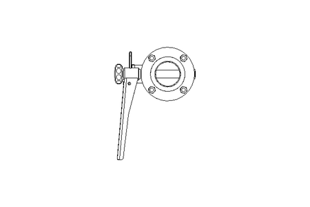 Butterfly valve B DN050 FVF MAV E