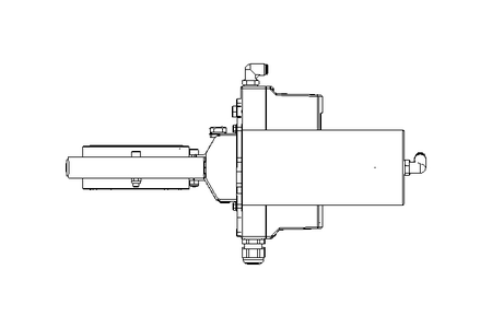 Butterfly valve BR DN100 OVO NC E