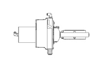 Butterfly valve BR DN100 OVO NC E