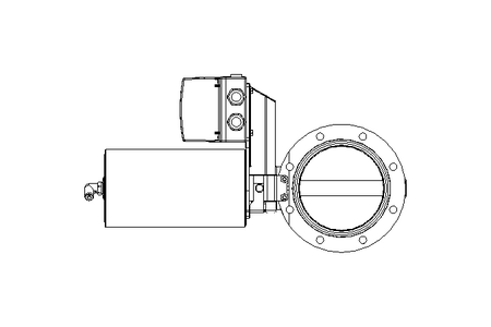 Butterfly valve BR DN125 OVO NC E