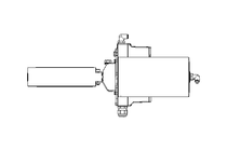 Butterfly valve BR DN150 OVO NC E