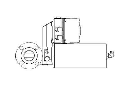 Butterfly valve BR DN040 FVF NC E