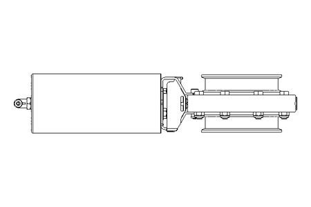 Butterfly valve B DN100 CVC AA F