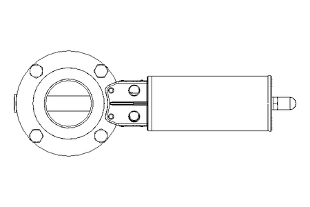 Butterfly valve B OD2.0 WVW NC E