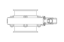 Butterfly valve B OD3.0 CVC MA E