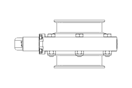 Butterfly valve B OD3.0 CVC MA E