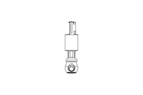 Aseptic seat valve SAL DN040 130 NC P