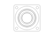 Flange bearing FWS A 120/83x305