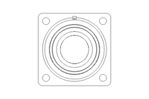 Flange bearing FWS A 120/83x305