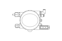 Butterfly valve B DN025 WVM NC E