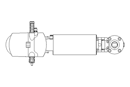 Scheibenventil B DN025 WVM NC E