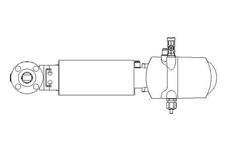 Дисковый клапан B DN025 FVF NC E