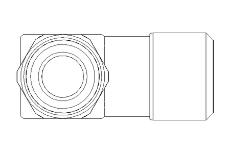 L-Steckverschraubung G1/2 D=16 (Niro)