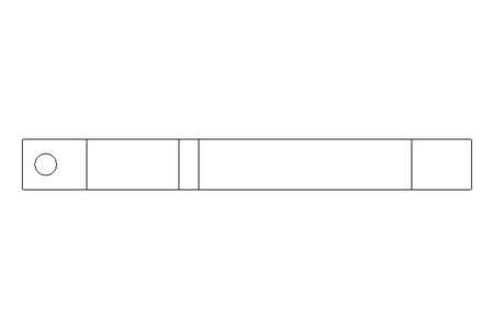 Klemmhebel A=85; T=15; L=135