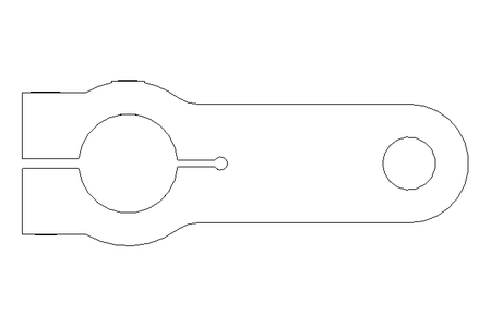 Klemmhebel A=85; T=15; L=135