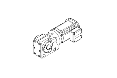 Kegelradgetriebemotor 0,75kW 25 1/min