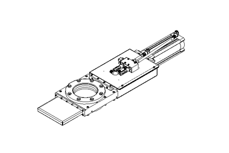 Vacuumschieber DN200 - optimiert