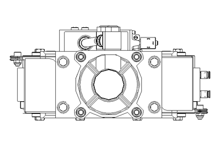 Vacuumschieber DN200 - optimiert