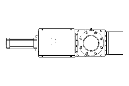 Vacuumschieber DN200 - optimiert