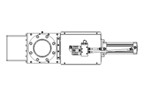 Vacuumschieber DN200 - optimiert