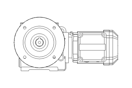 Motoréd. à vis sans fin 0,37kW 20 1/min